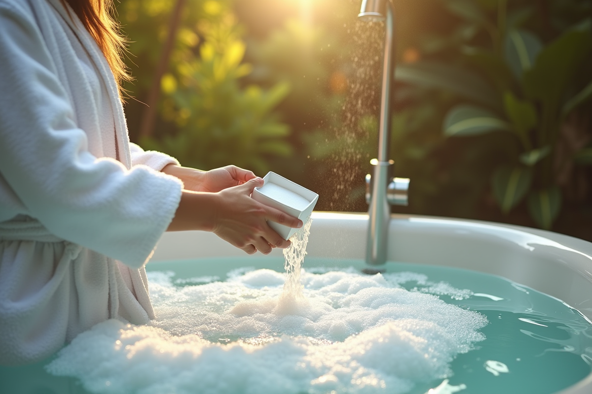Ajout de bicarbonate de soude dans un spa : méthodes et conseils