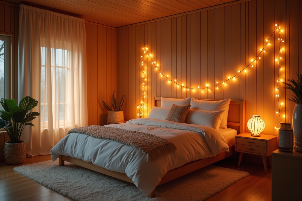 Quels luminaires choisir pour créer une ambiance cocooning dans une chambre à coucher
